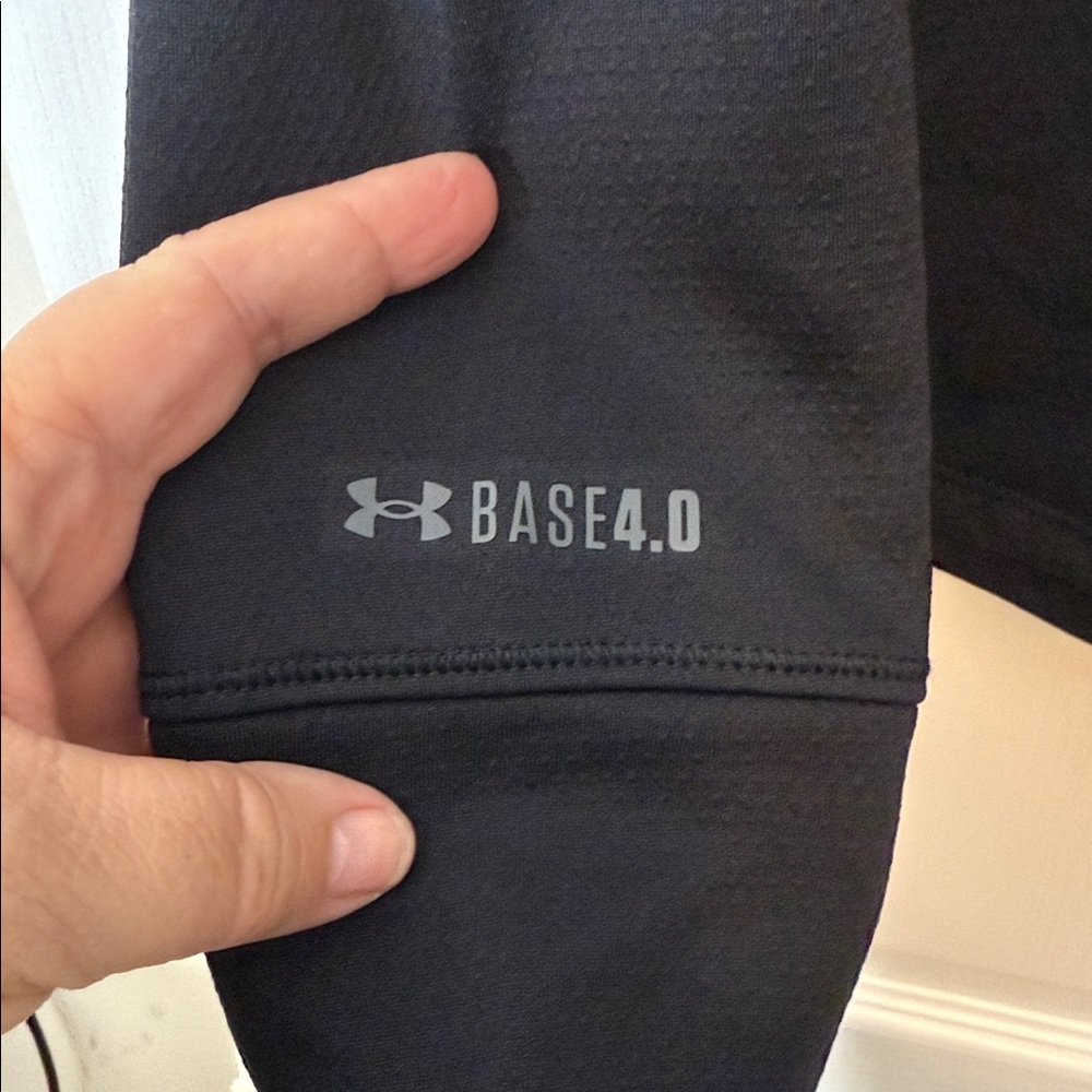 Under Armour Coldgear Base 4.0 Half Zip Jacket Top Black Size 2XL XXL - Picture 4 of 15